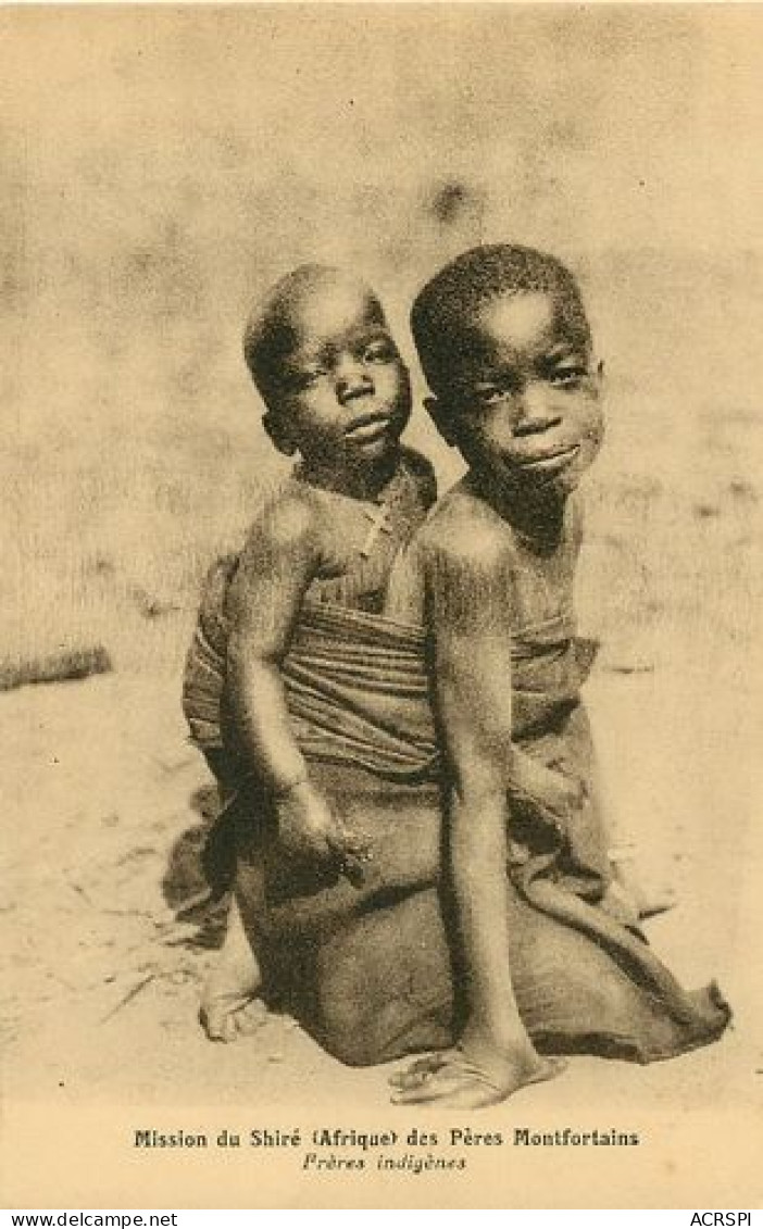 GUINEE équatoriale francaise  deux enfants   fortier Dakar 45  (scan recto-verso)MA2008Bis
