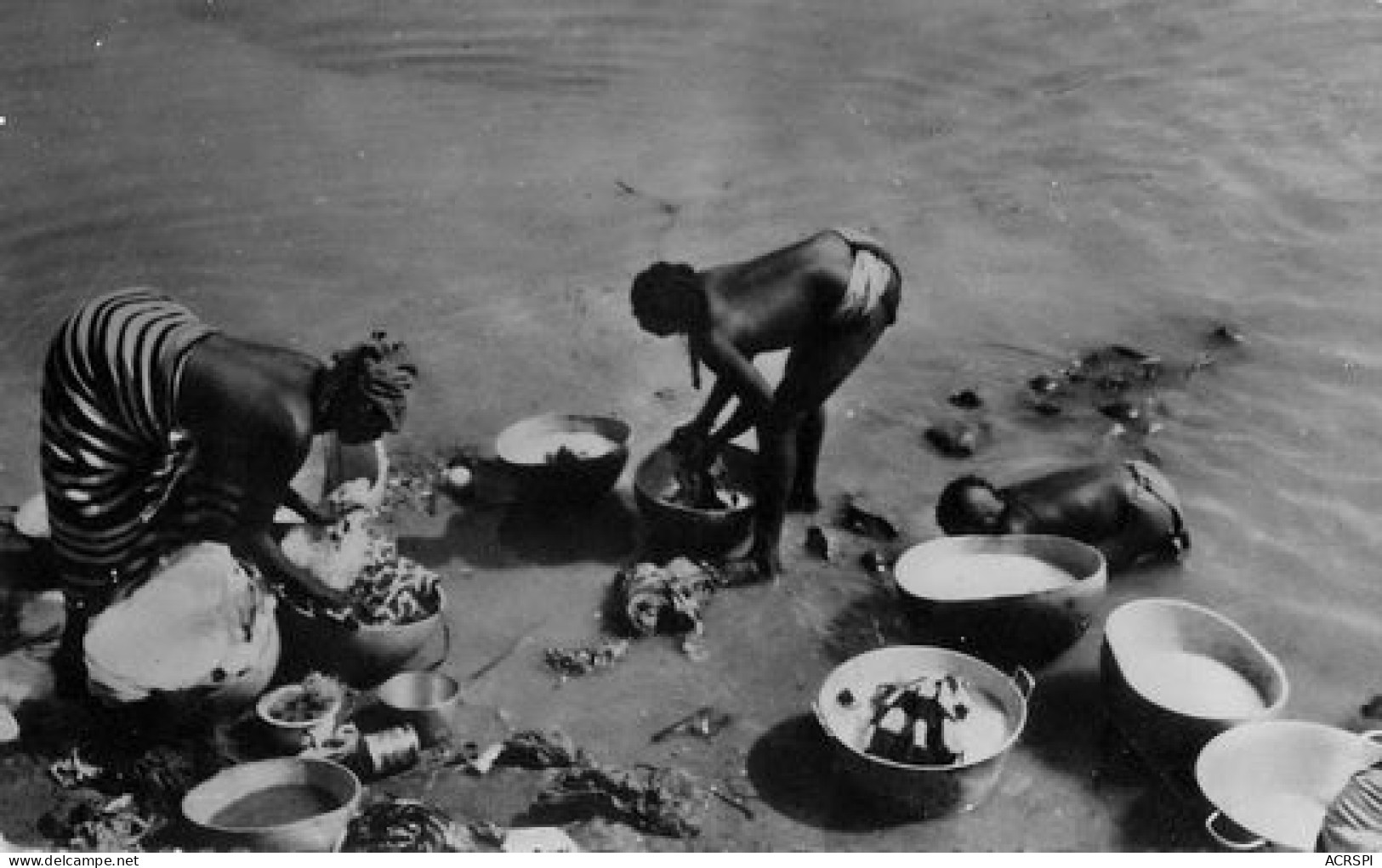 GUINEE équatoriale Francaise  les lavandieres 34  (scan recto-verso)MA2008Bis