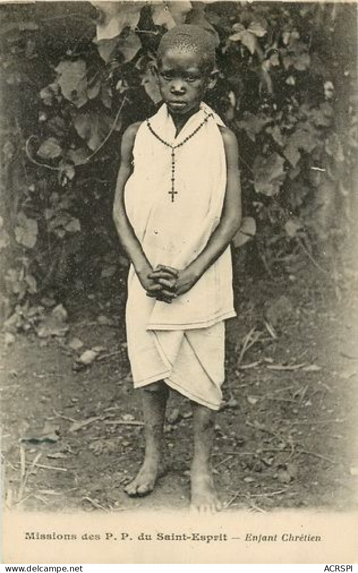 GUINEE équatoriale francaise  petit chretien    fortier Dakar 44  (scan recto-verso)MA2008Bis