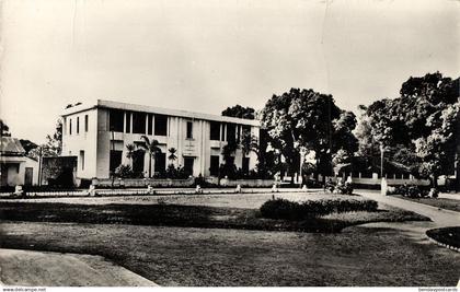 french guinea, CONAKRY, La Chambre de Commerce (1950s) Hoa-qui RPPC Postcard