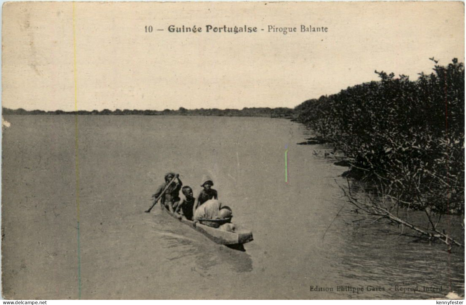 Guinee Portugaise - Pirogue Balante