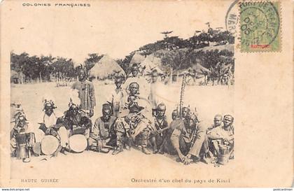 Guinée Conakry - Orchestre d'un chef du pays de Kissi en Haute-Guinée - Ed. S.I.P.