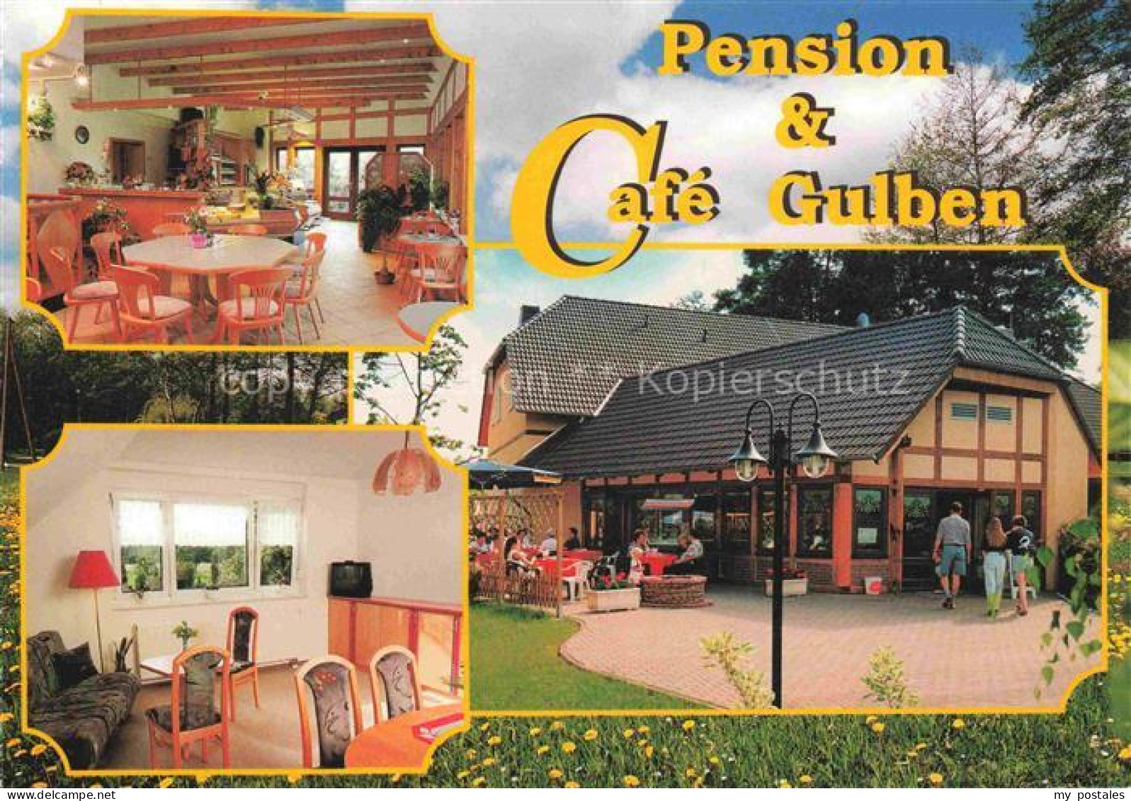 Gulben Kolkwitz Spree-Neisse Brandenburg Pension-Simon Café Restaurant Innenraum