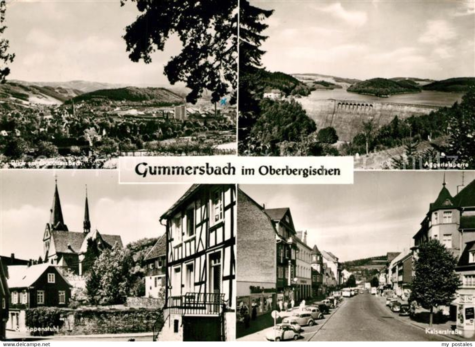 Gummersbach Aggertalsperre Kaiserstrasse Gummersbach Schoeppenstuhl