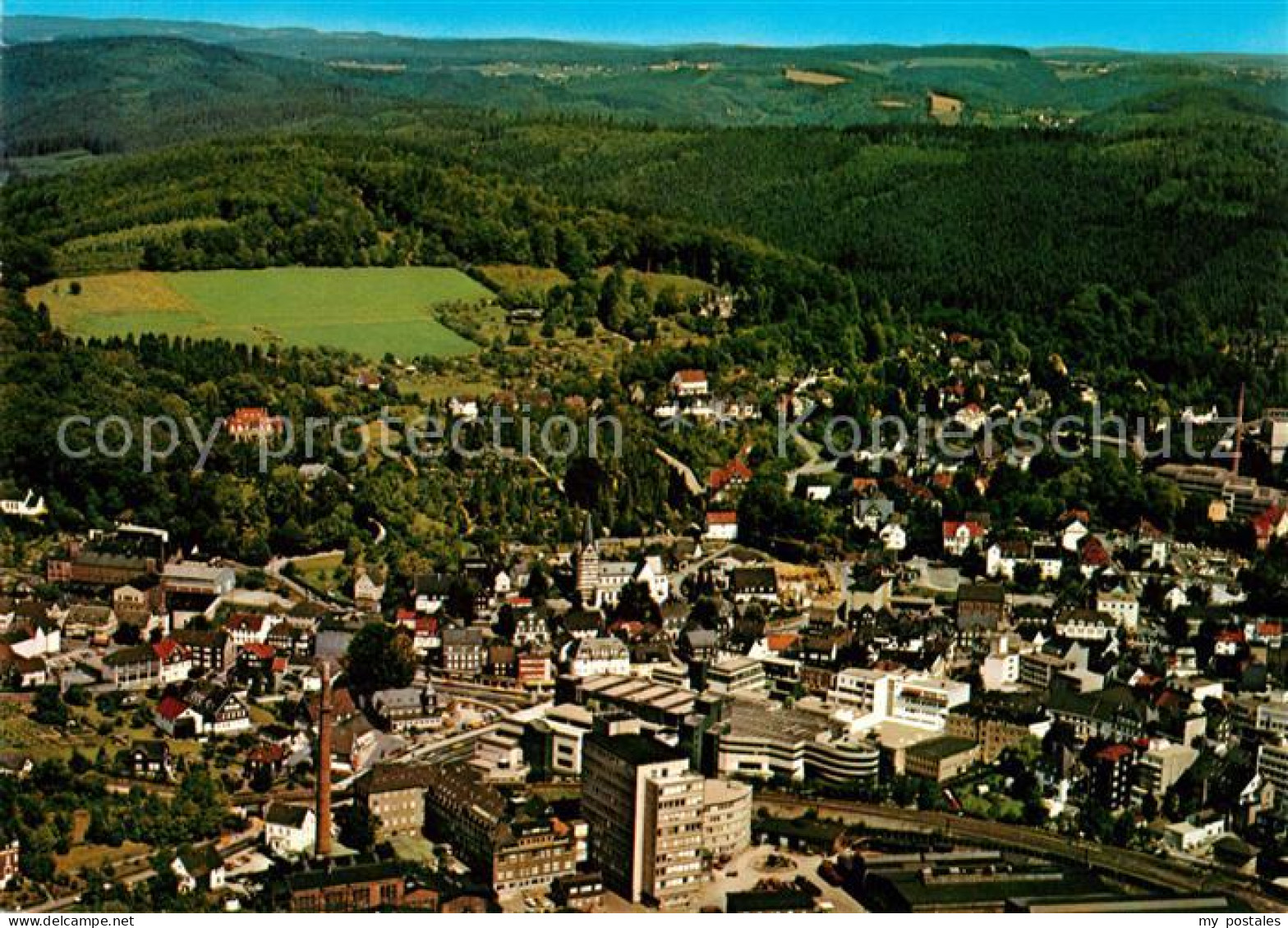 Gummersbach Fliegeraufnahme