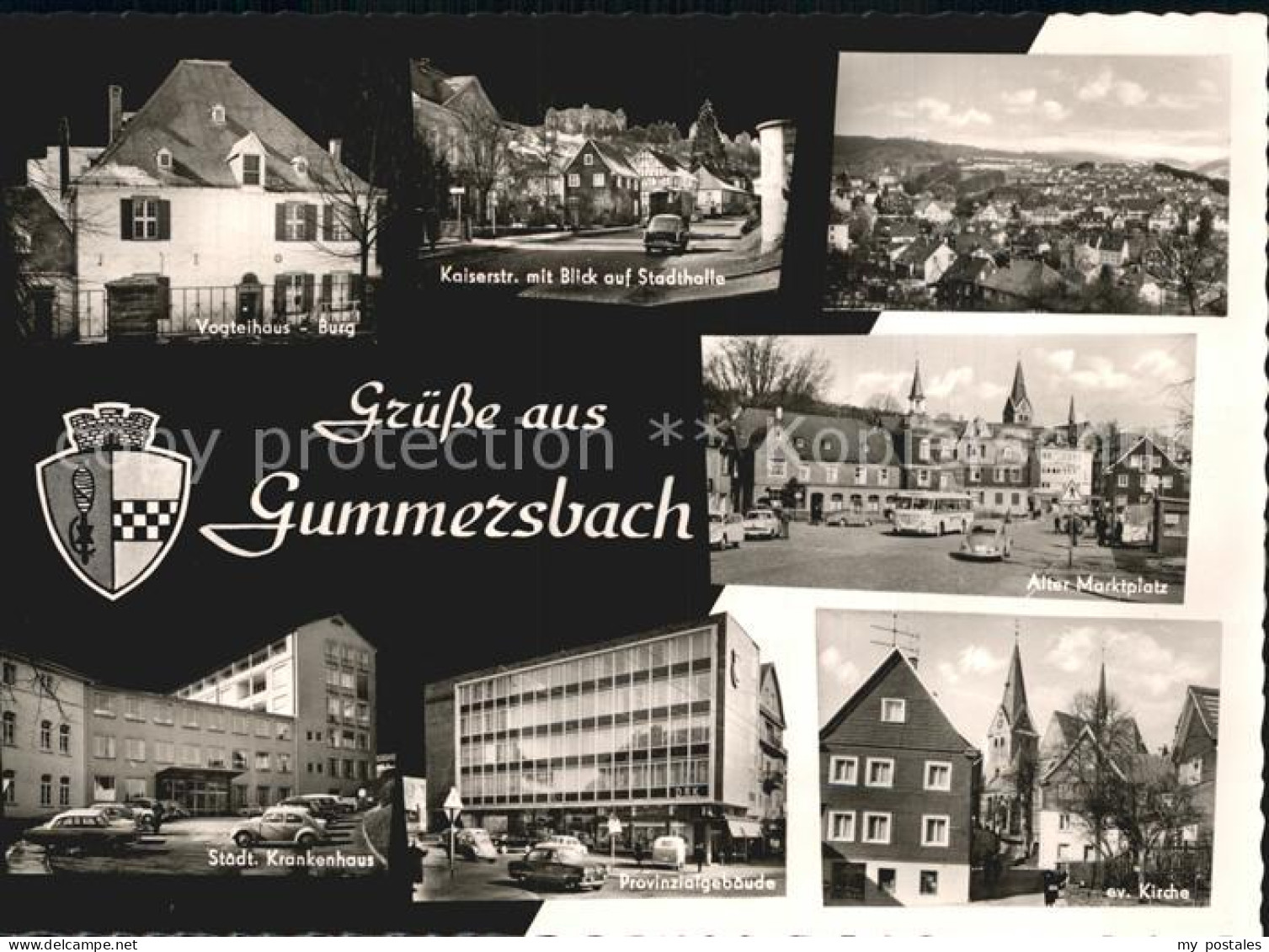 Gummersbach Marktplatz Krankenhaus Vogteihaus