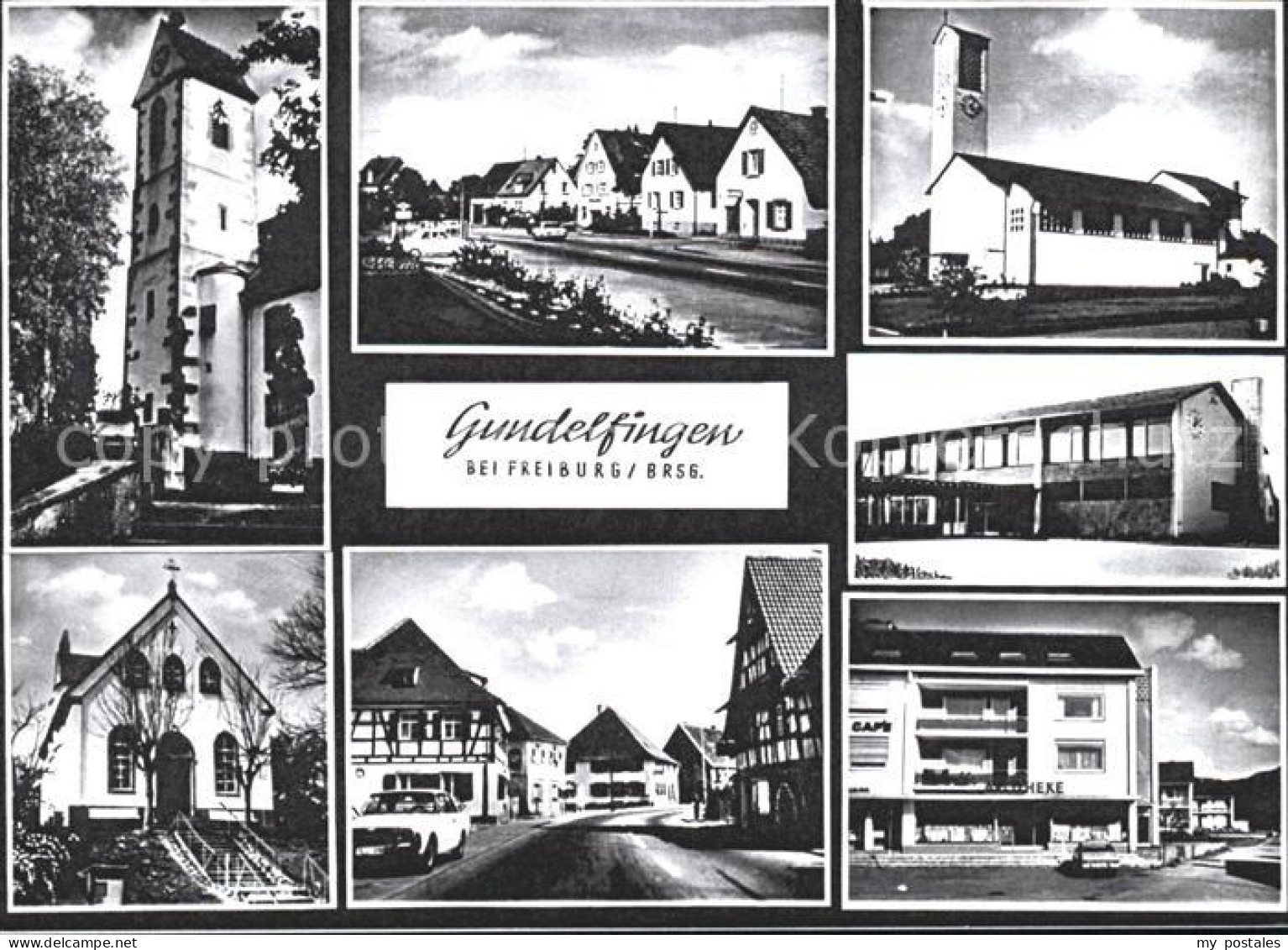 Gundelfingen Breisgau Ortsansichten Kirchen