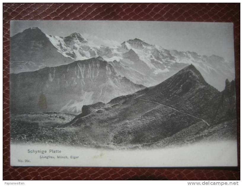 Gündlischwand (BE) - Schynige Platte: Eiger Mönch Jungfrau