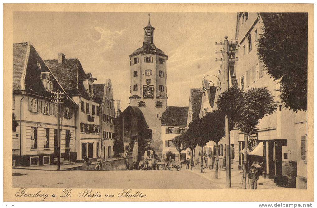 GUNXBURG A D PARTIE AM STADTTER  ANIMEE