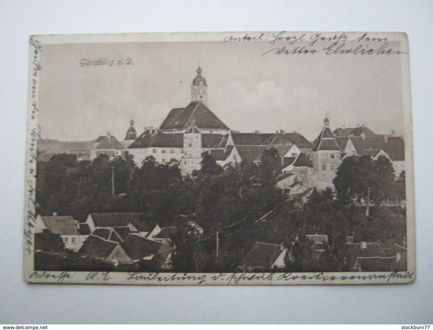 GÜNZBURG , Schöne Karte  um 1912