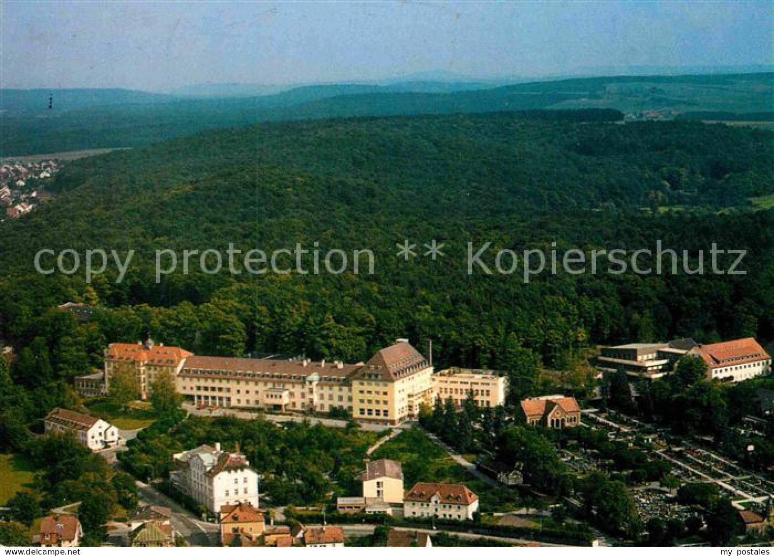 Gunzenhausen Altmuehlsee Fliegeraufnahme Mutterhaus Hesolthoehe