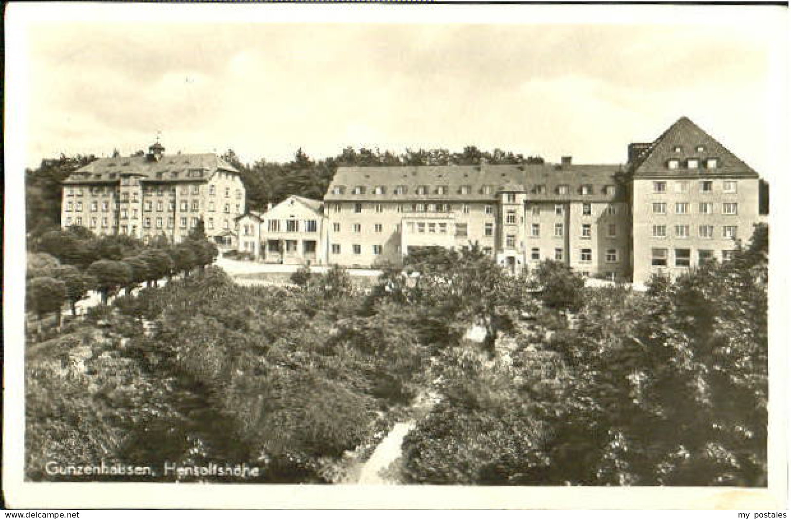 Gunzenhausen Altmuehlsee Gunzenhausen Hensoltshoehe x 1956