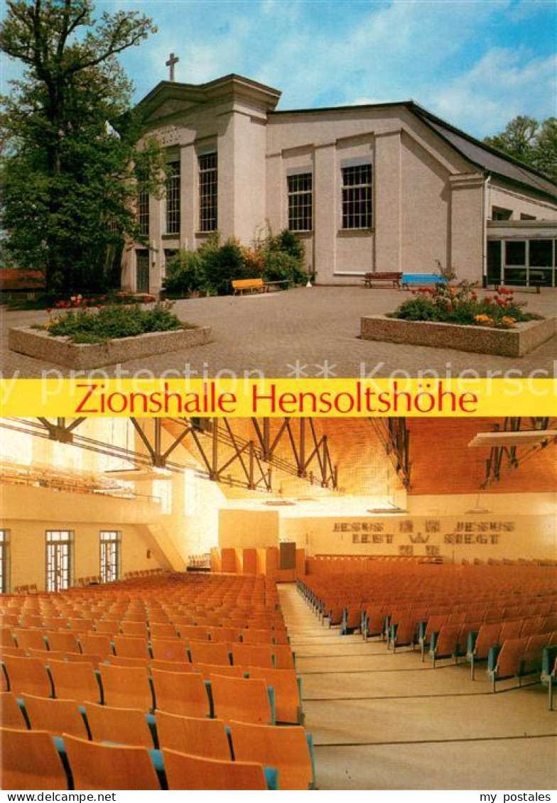Gunzenhausen Altmuehlsee Zionshalle Hensoltshoehe