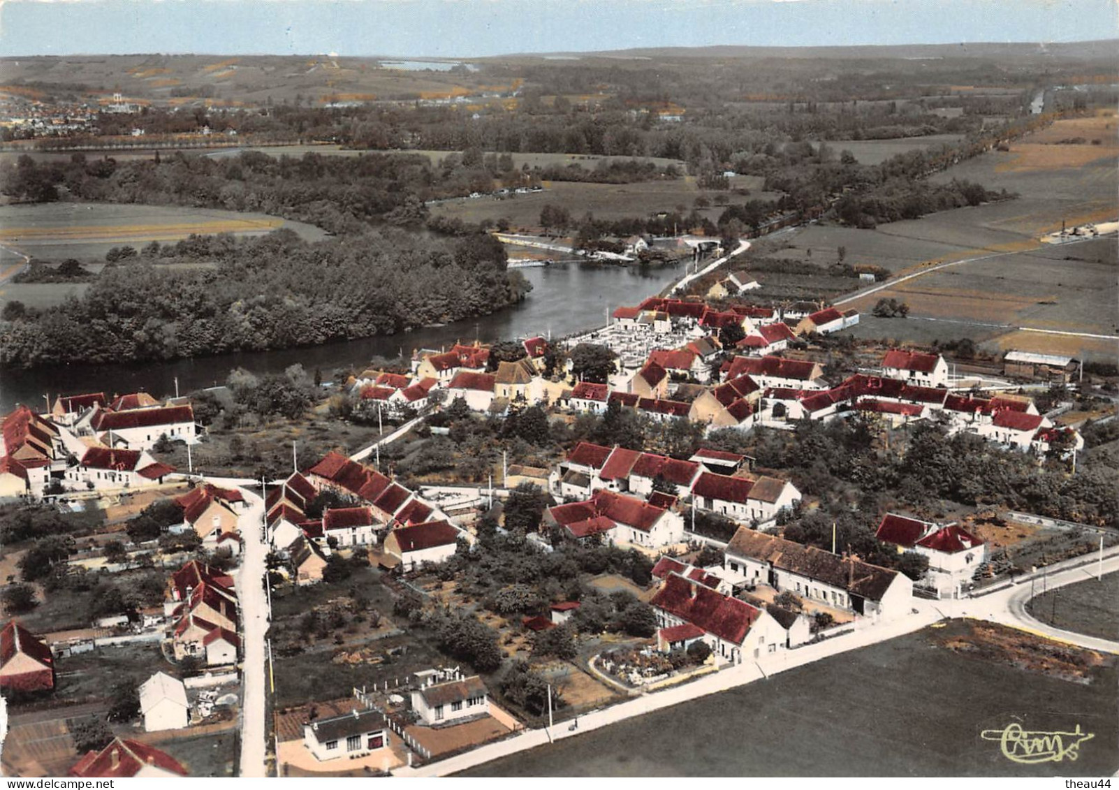 ¤¤  -  GURGY   -   Vue Générale Aérienne    -  ¤¤