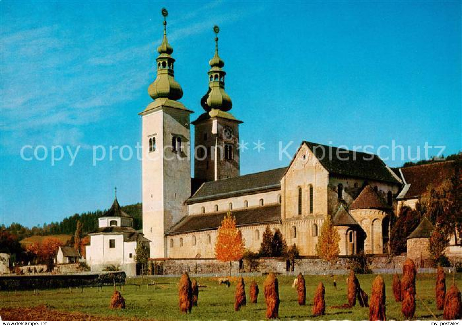 Gurk Gurktal Kaernten AT Romanischer Dom