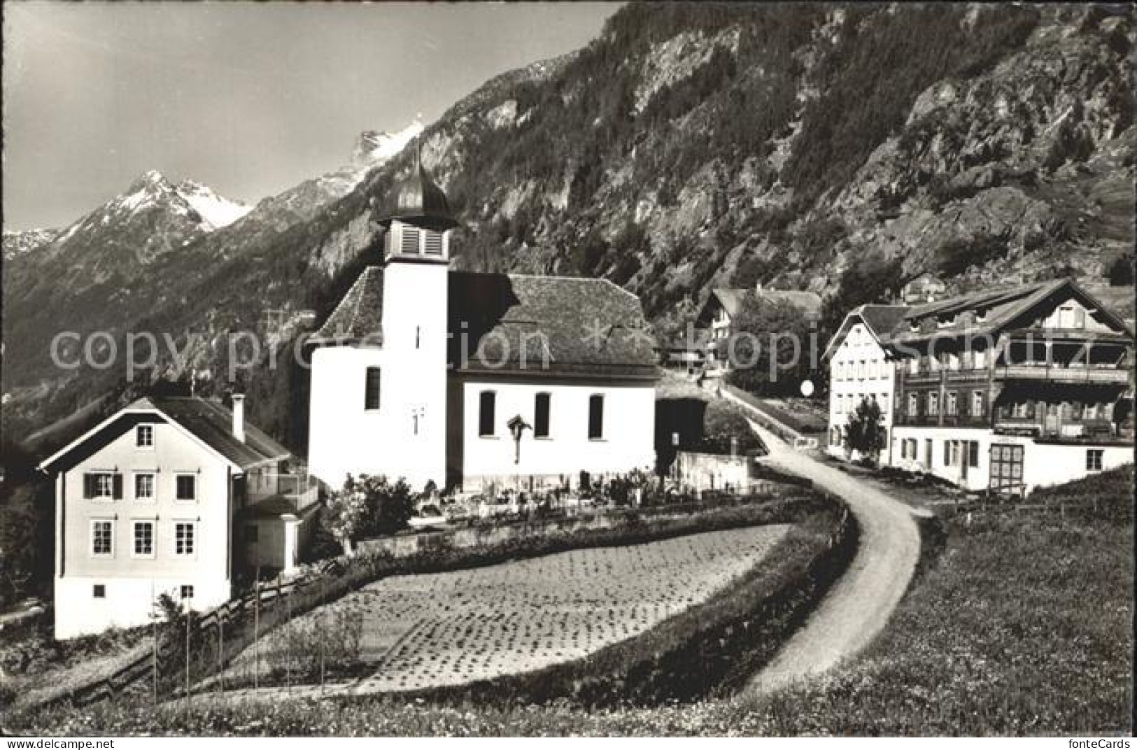 Gurtnellen Teilansicht Kirche