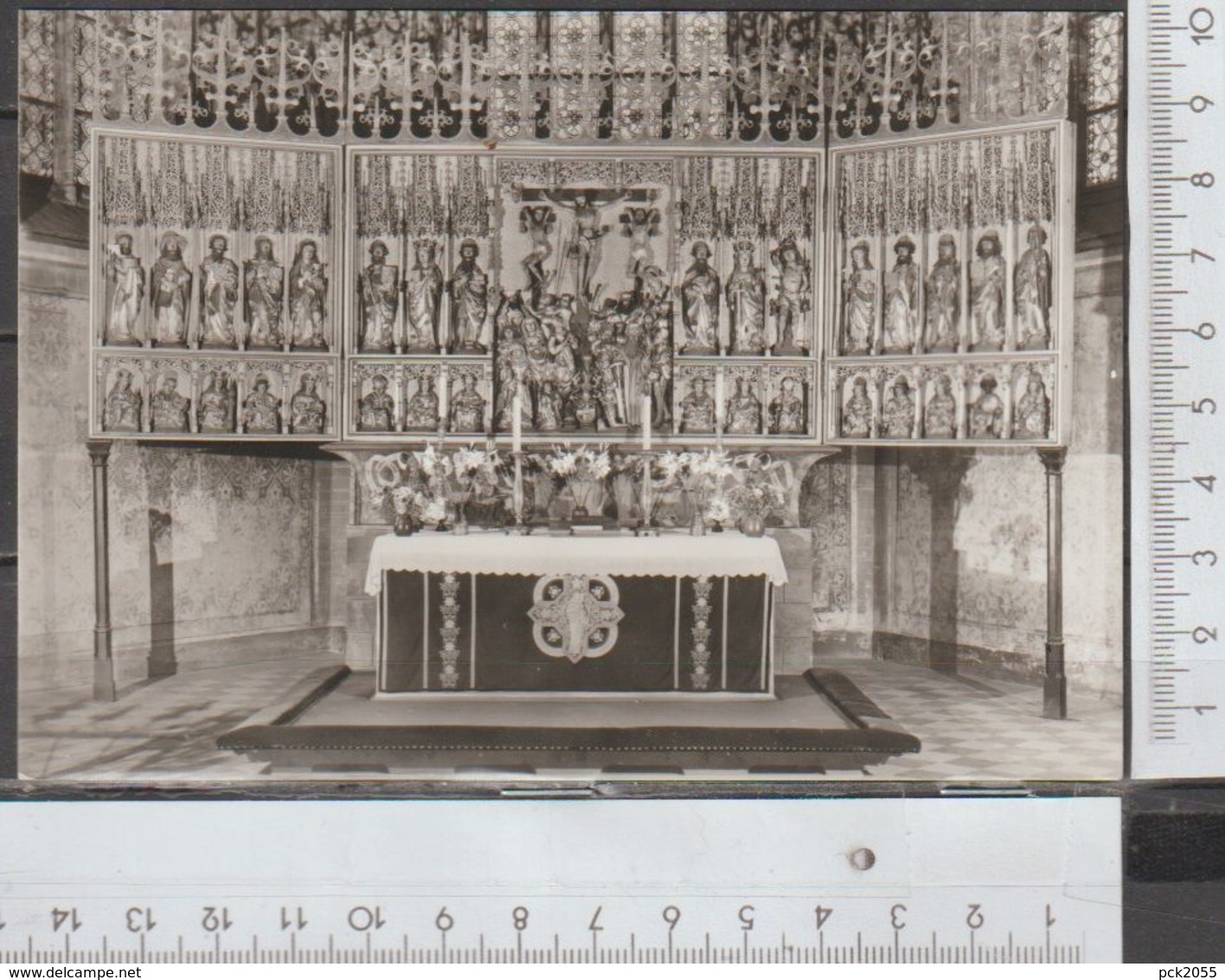 Güstrow Dom Altar ungelaufen  ( AK 903 )