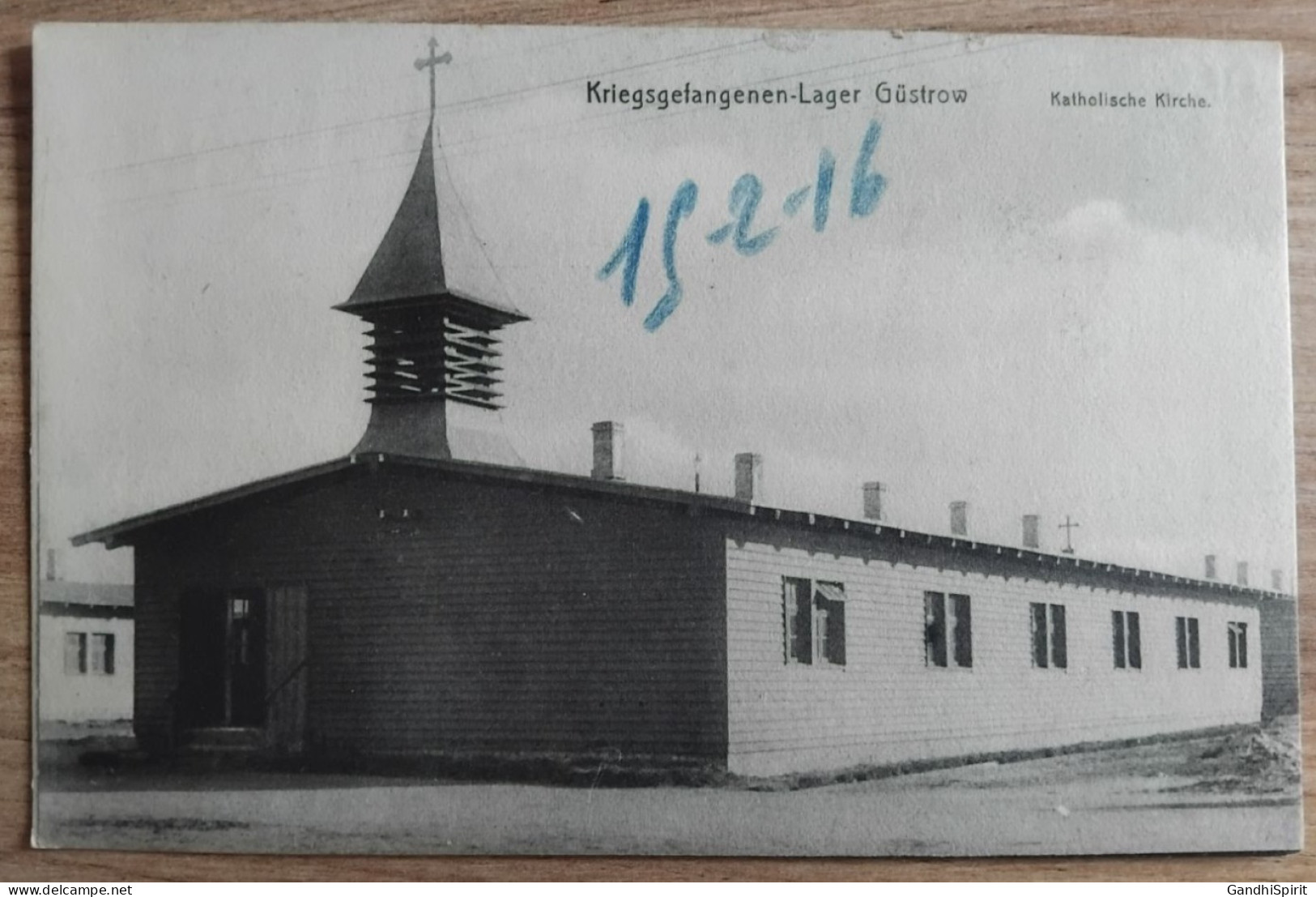 Gustrow, Guestrow - Kriegsgefangenen Lager - Katholische Kirche