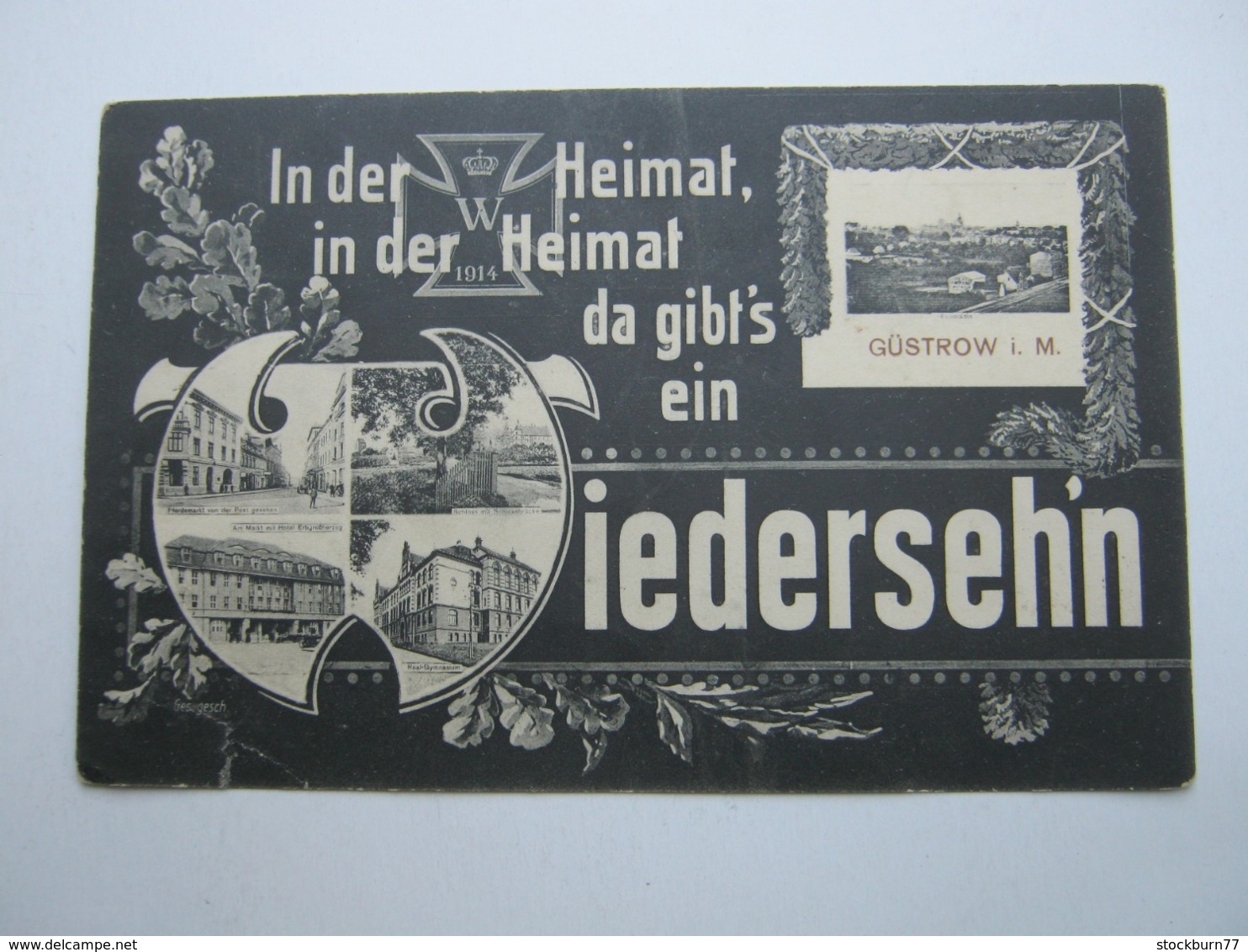 GÜSTROW , schöne Karte um 1915