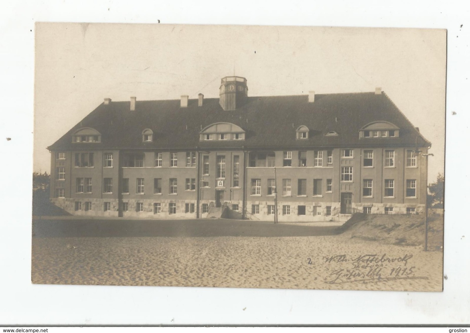 GUTERSLOH  2 OFFIZIER GEFANGENEN -LAGER (1915) CAMP DE PRISONNIERS D'OFFICIERS