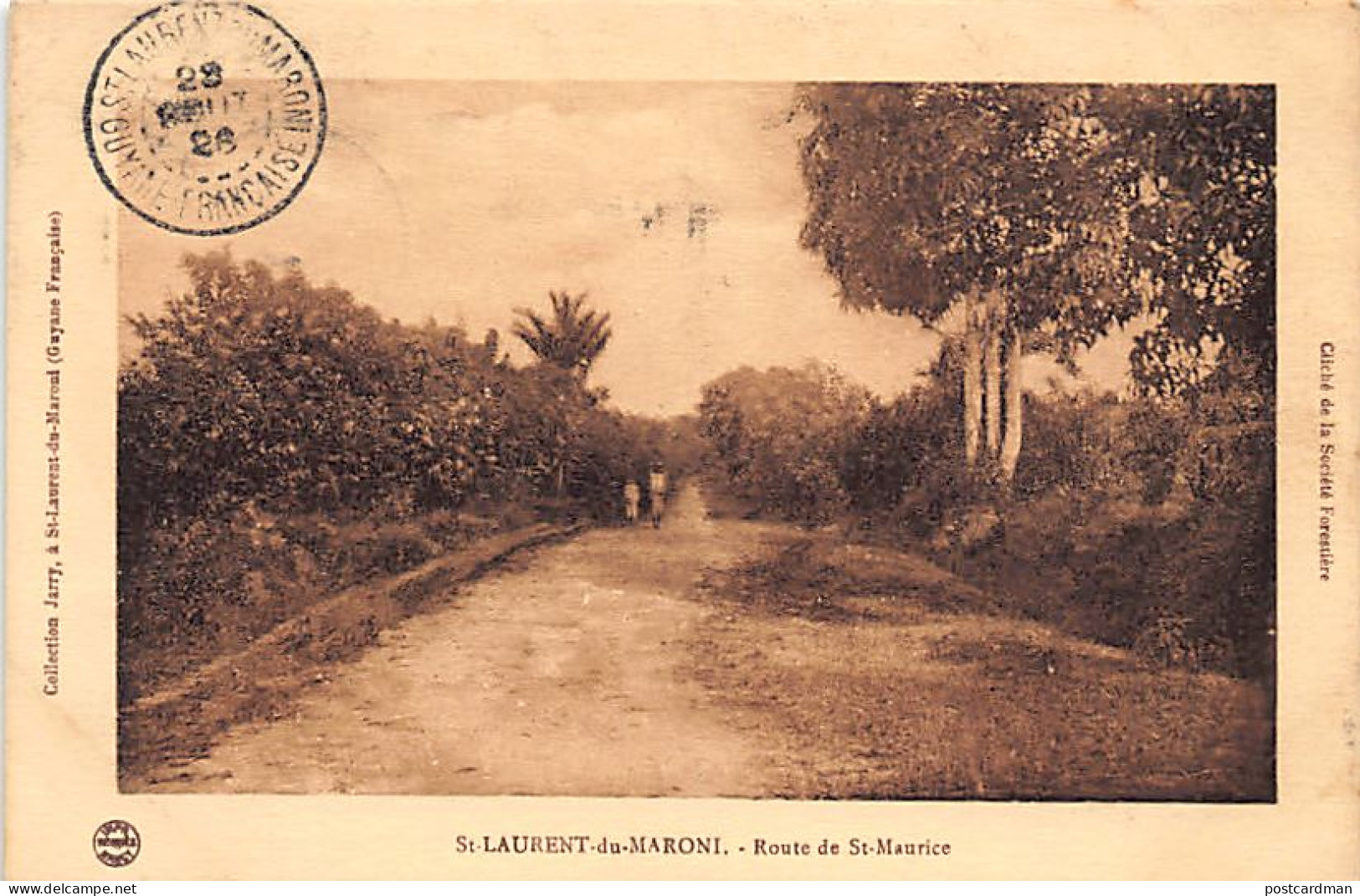 Guyane - SAINT-LAURENT du MARONI - Route de Saint-Maurice - Ed. Jarry