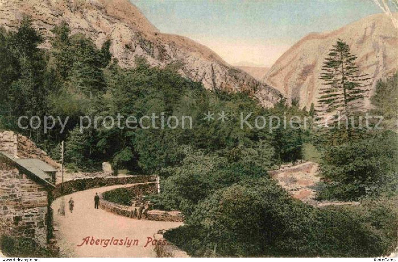 Gwynedd Wales Aberglaslyn-Pass