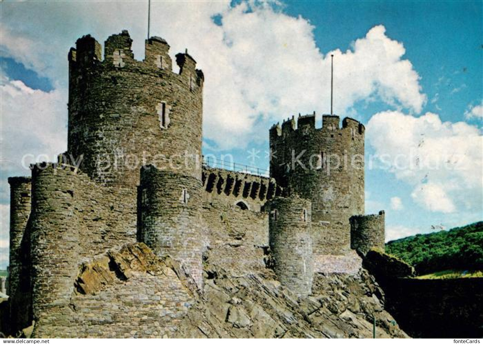 Gwynedd Wales Conwy Castle