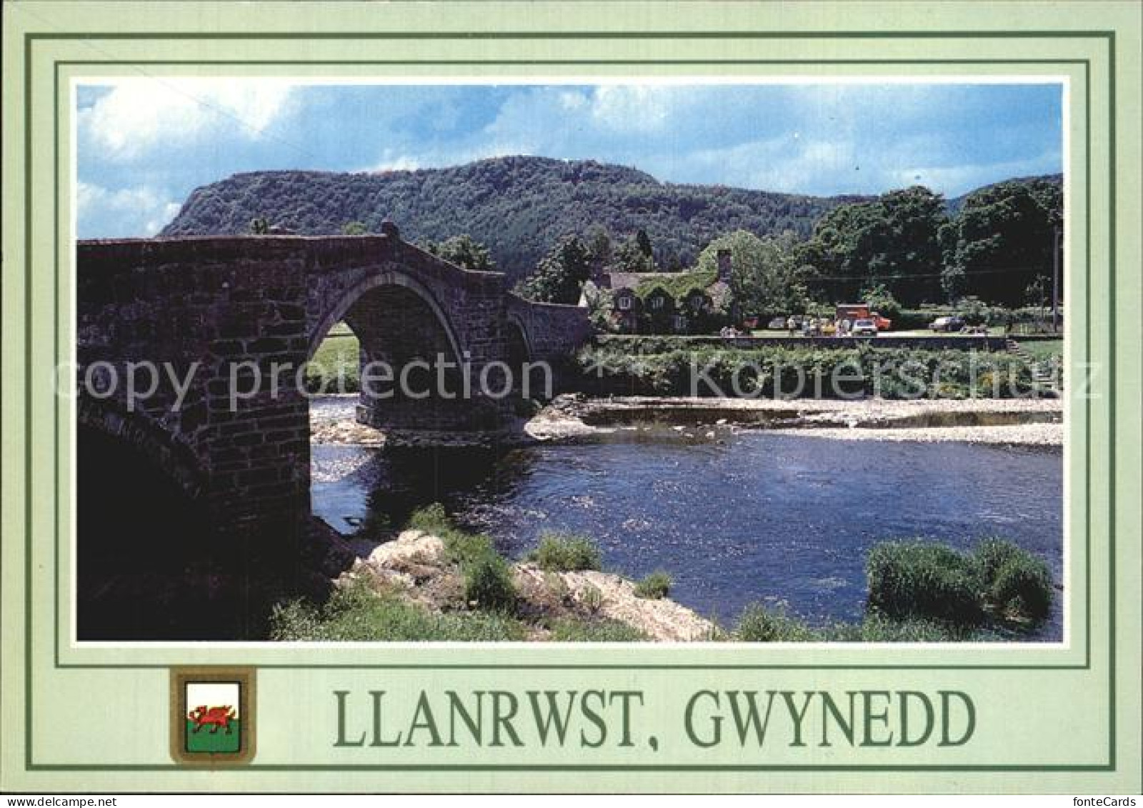 Gwynedd Wales Llanrwst Bruecke