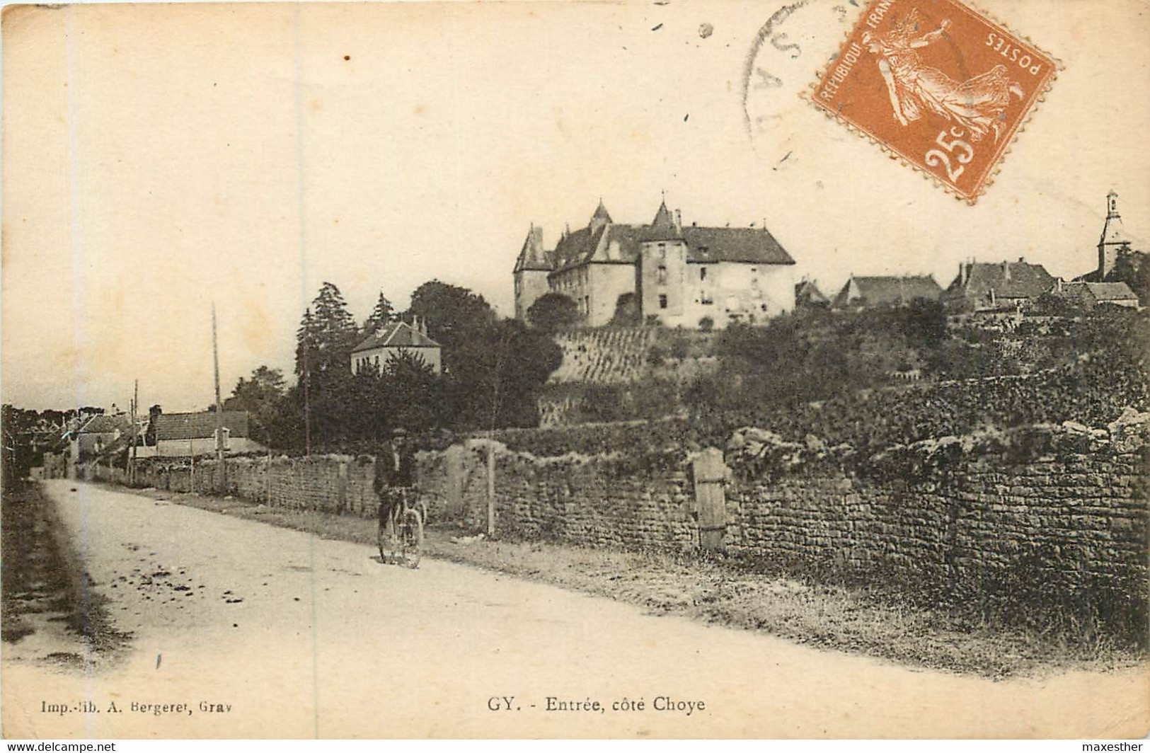 GY entrée côté Choye