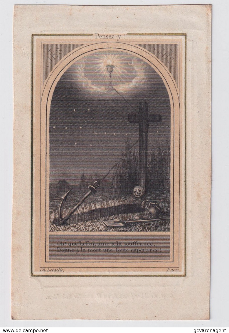 H.PRENTJE / PASTOOR GENTBRUGGE   - CAROLUS WELVAERT  ZOMERGEM 1797   GENTBRUGGE 1866      1920