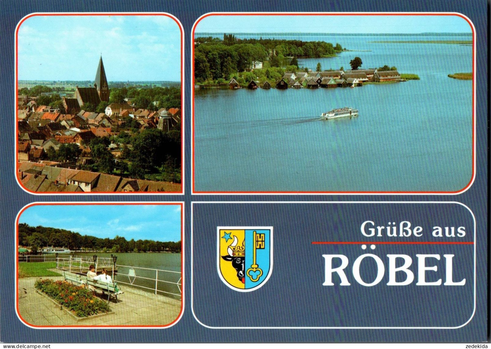 H1166 - TOP  Röbel - Bild und Heimat Reichenbach Qualitätskarte