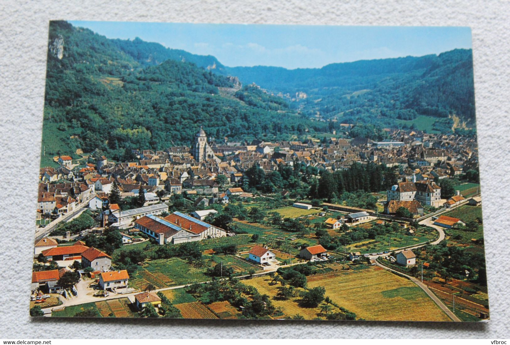 H243, Cpm, Poligny, vue générale, Jura 39
