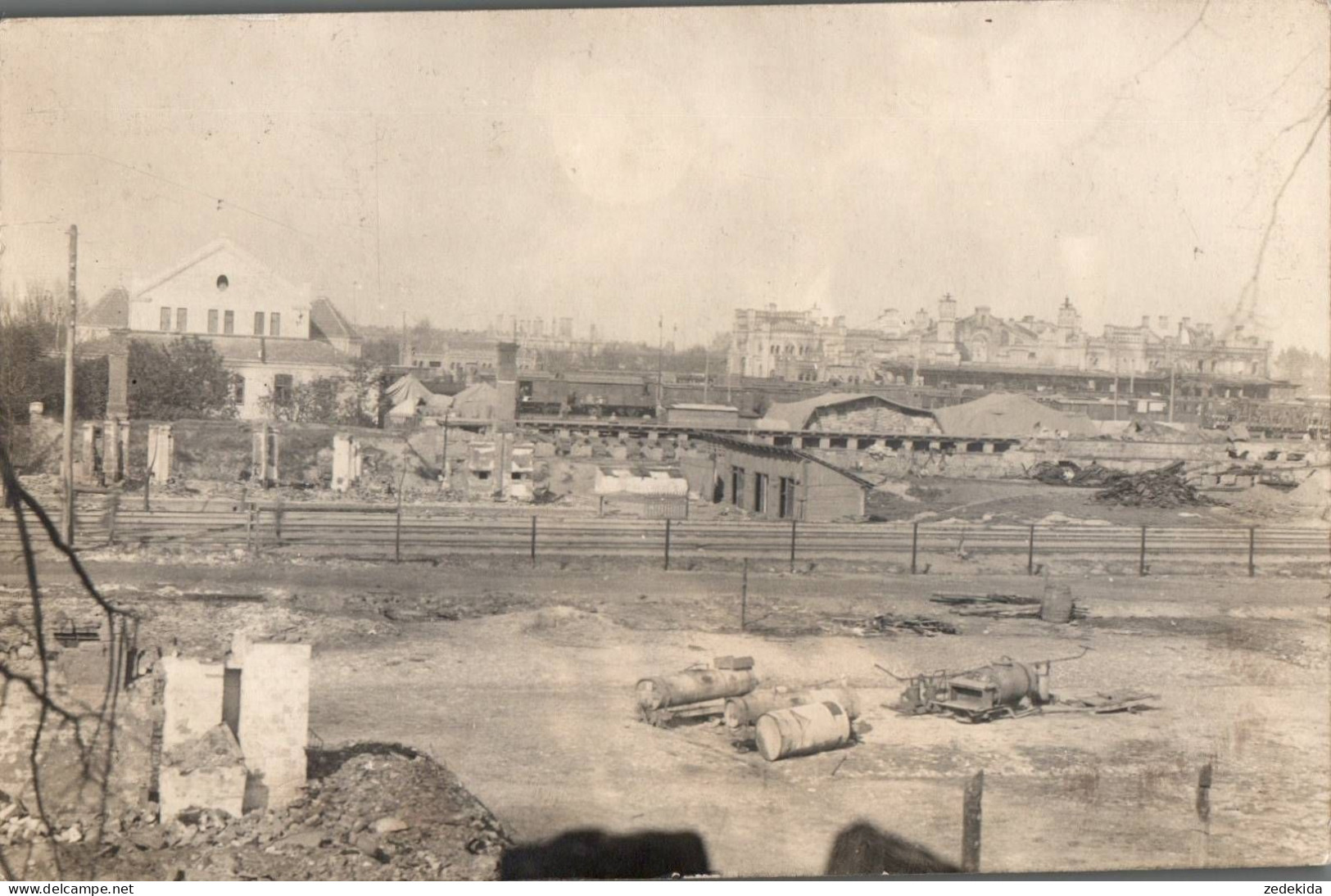 H4472 - Svinište Swiniste ???? Bahnhof La Gare Statione - 1. Weltkrieg WW WK - Nordmazedonien Mazedonien