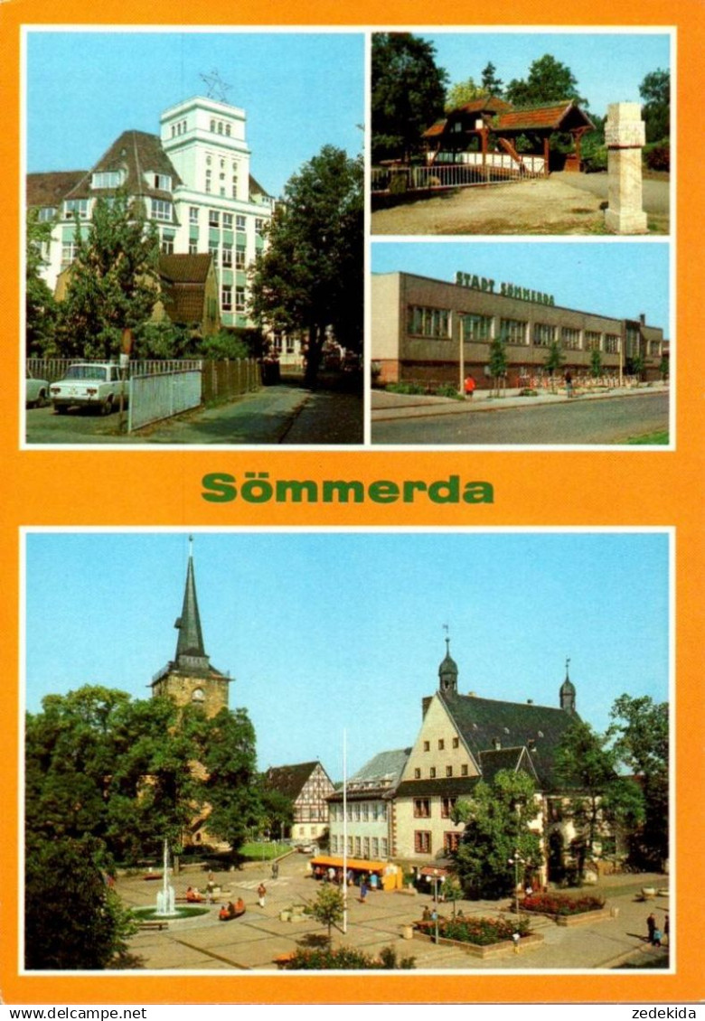 H6409 - TOP Sömmerda Kulturhaus Gaststätte Markt - Verlag Bild und Heimat Reichenbach