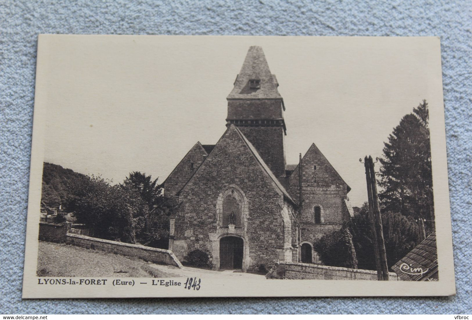 H658, Lyons les Forêt, l'église, Eure 27