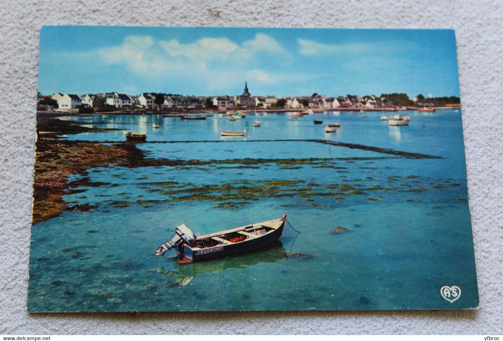 H730, Cpm 1971, Locmariaquer, le port, Morbihan 56