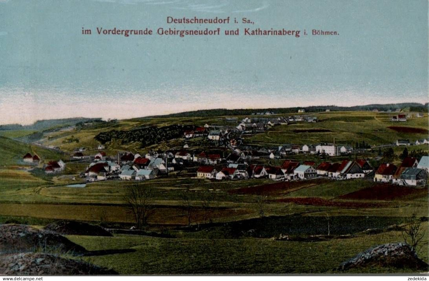 H8202 - Deutschneudorf - Verlag Bruno Böhm Frankenberg