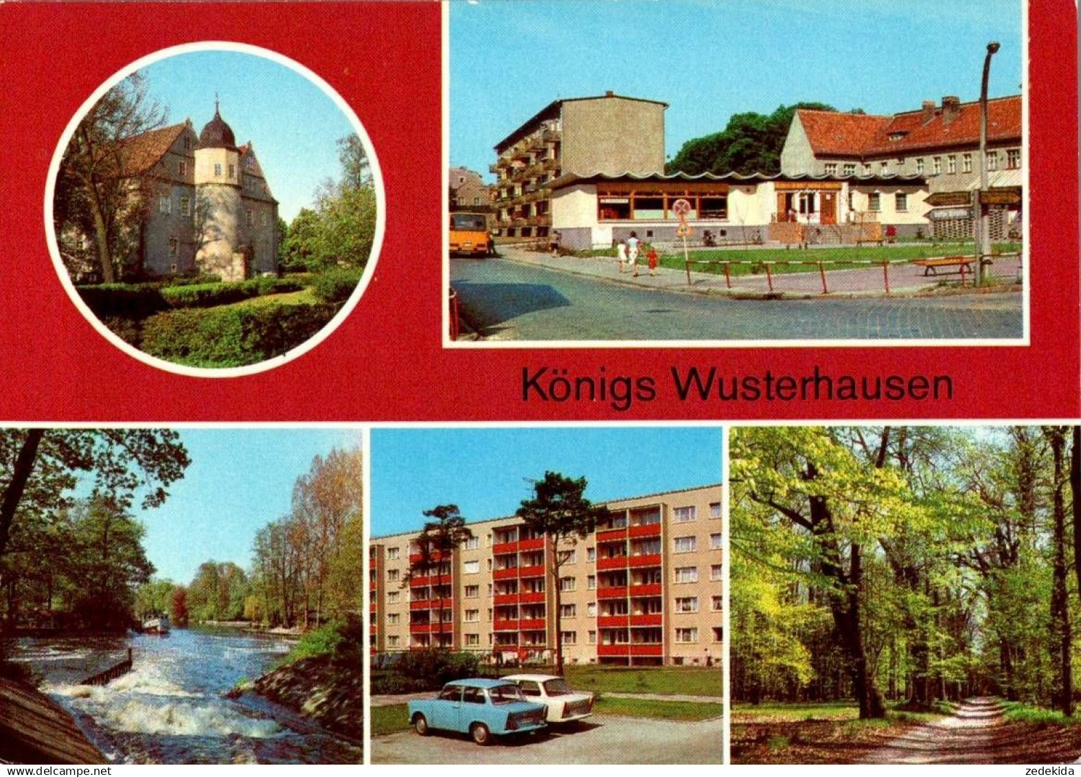 H8868 - TOP Königs-Wusterhausen Kaufhalle Neubauten - Bild und Heimat Reichenbach