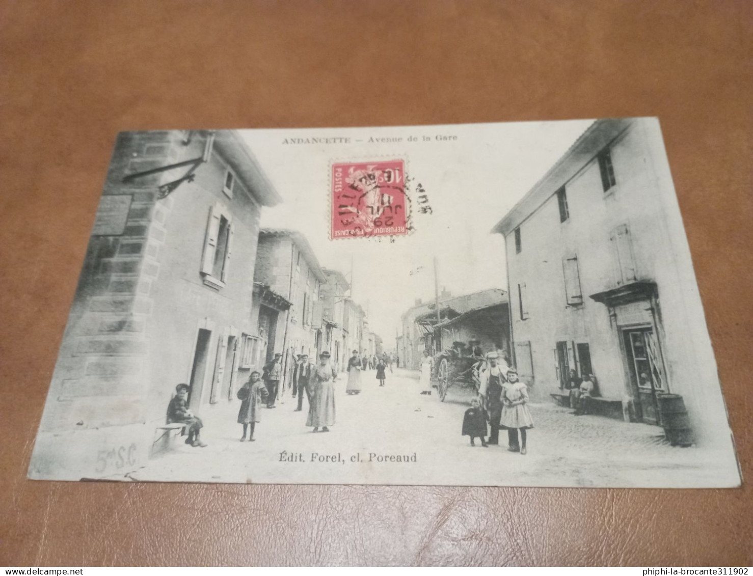 H9/287- ANDANCETTE- Avenue de la Gare