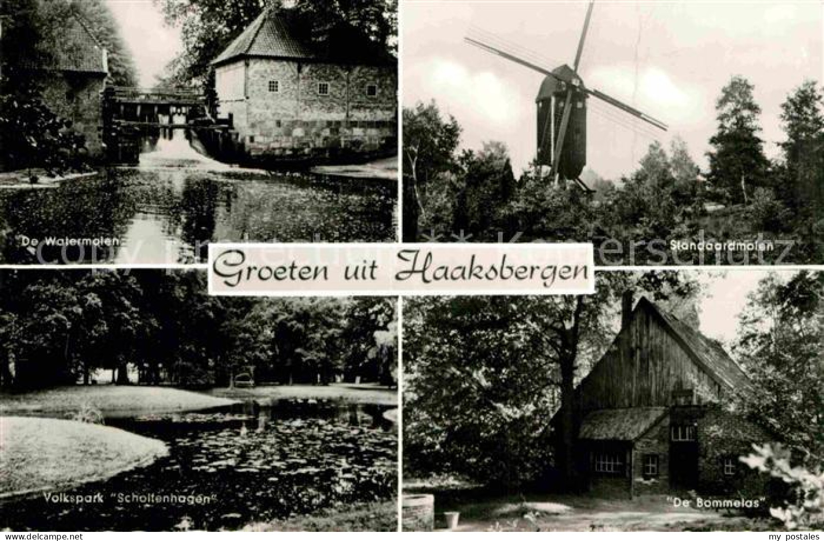 Haaksbergen Watermolen Standardmolen De Bommelas Volkspark