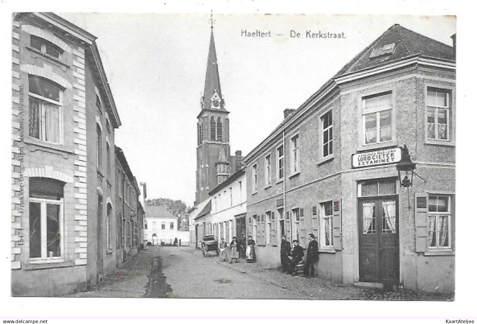 Haaltert - De Kerkstraat.