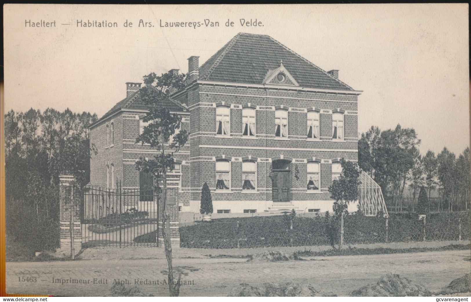 HAALTERT       HABITATION DE ARS. LAUWEREYS - VAN DE VELDE