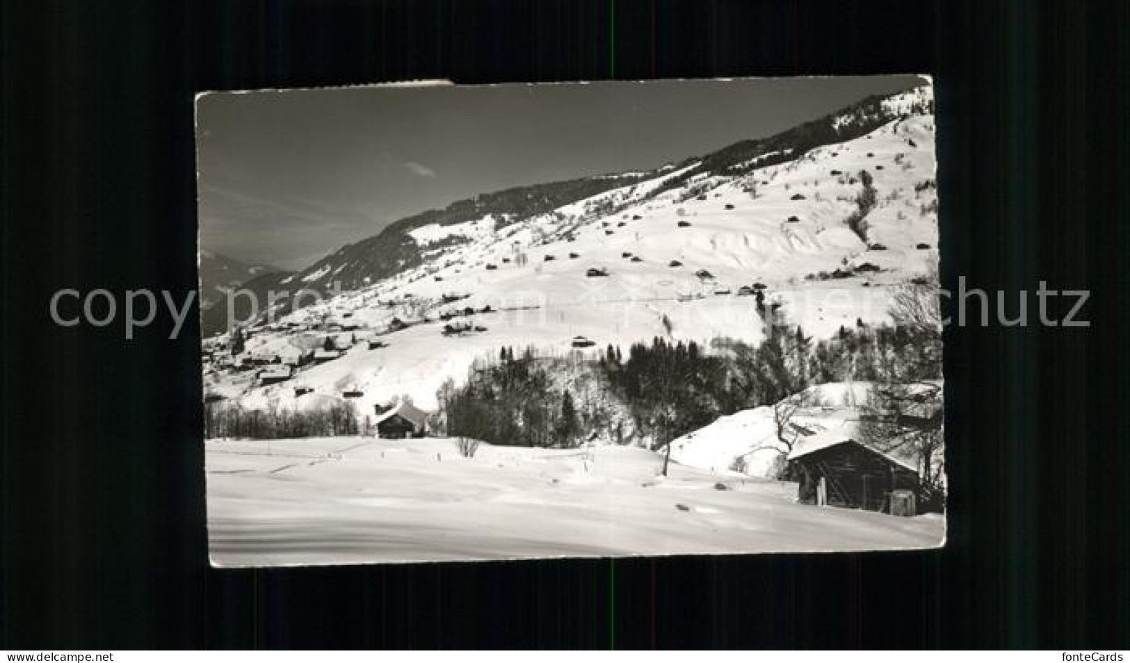 Habkern Winterpanorama