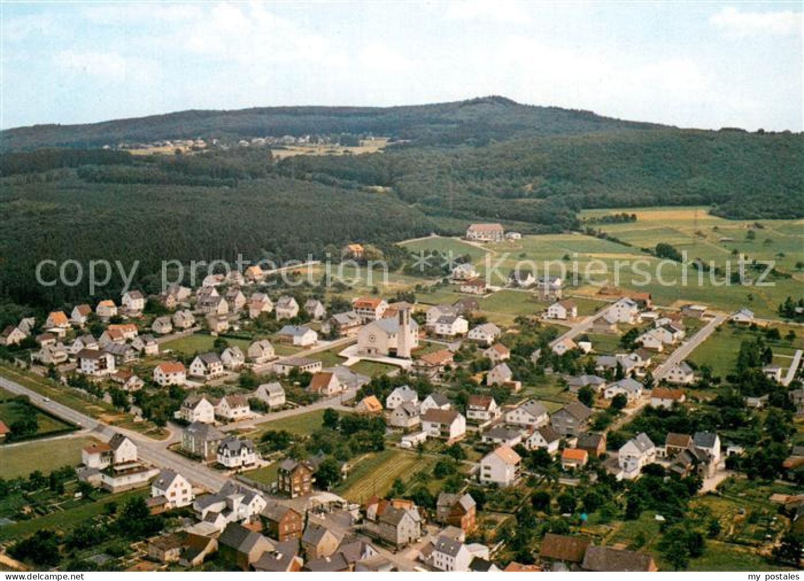 Hadamar Westerwald Fliegeraufnahme