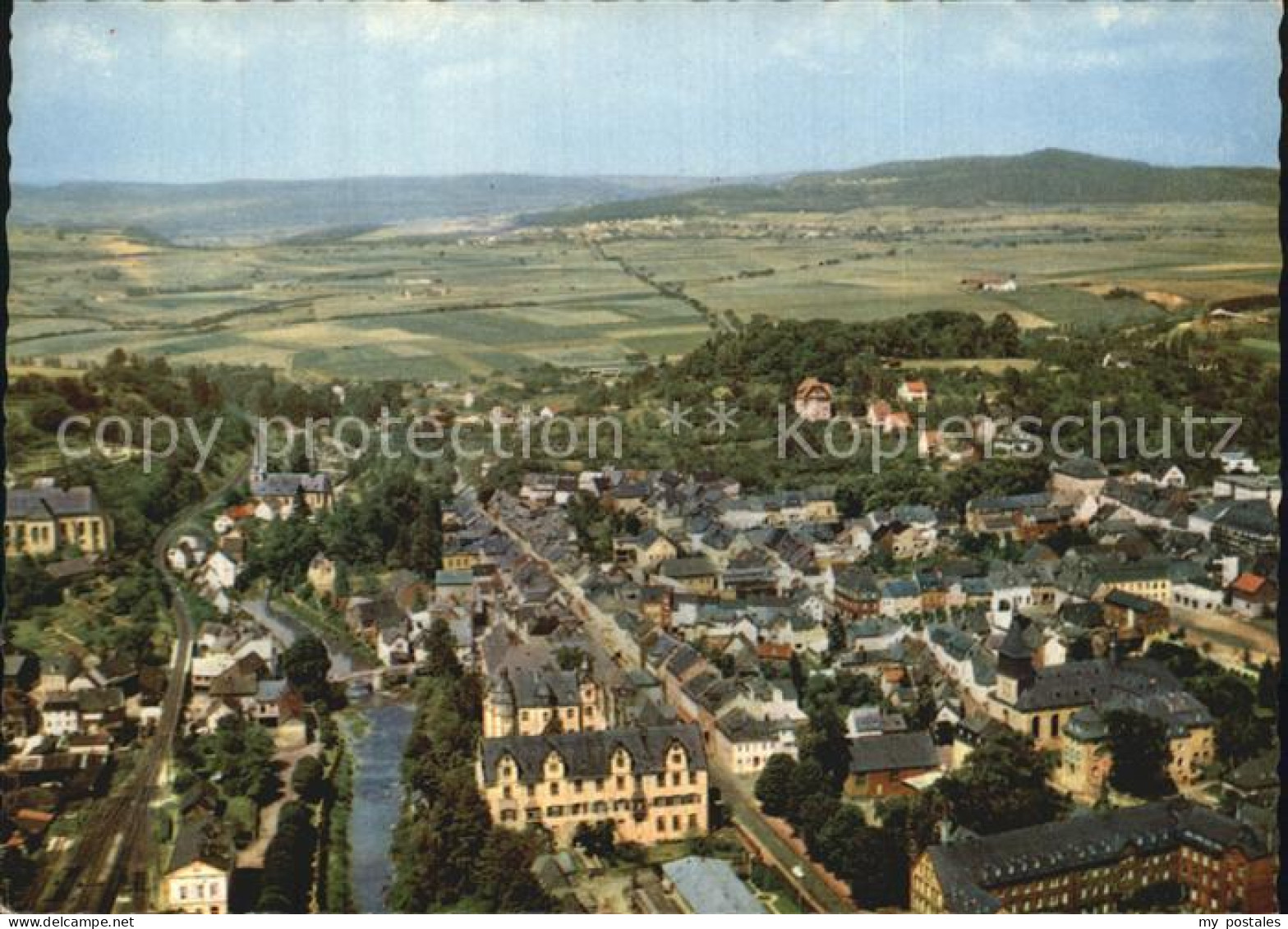 Hadamar Westerwald Fliegeraufnahme