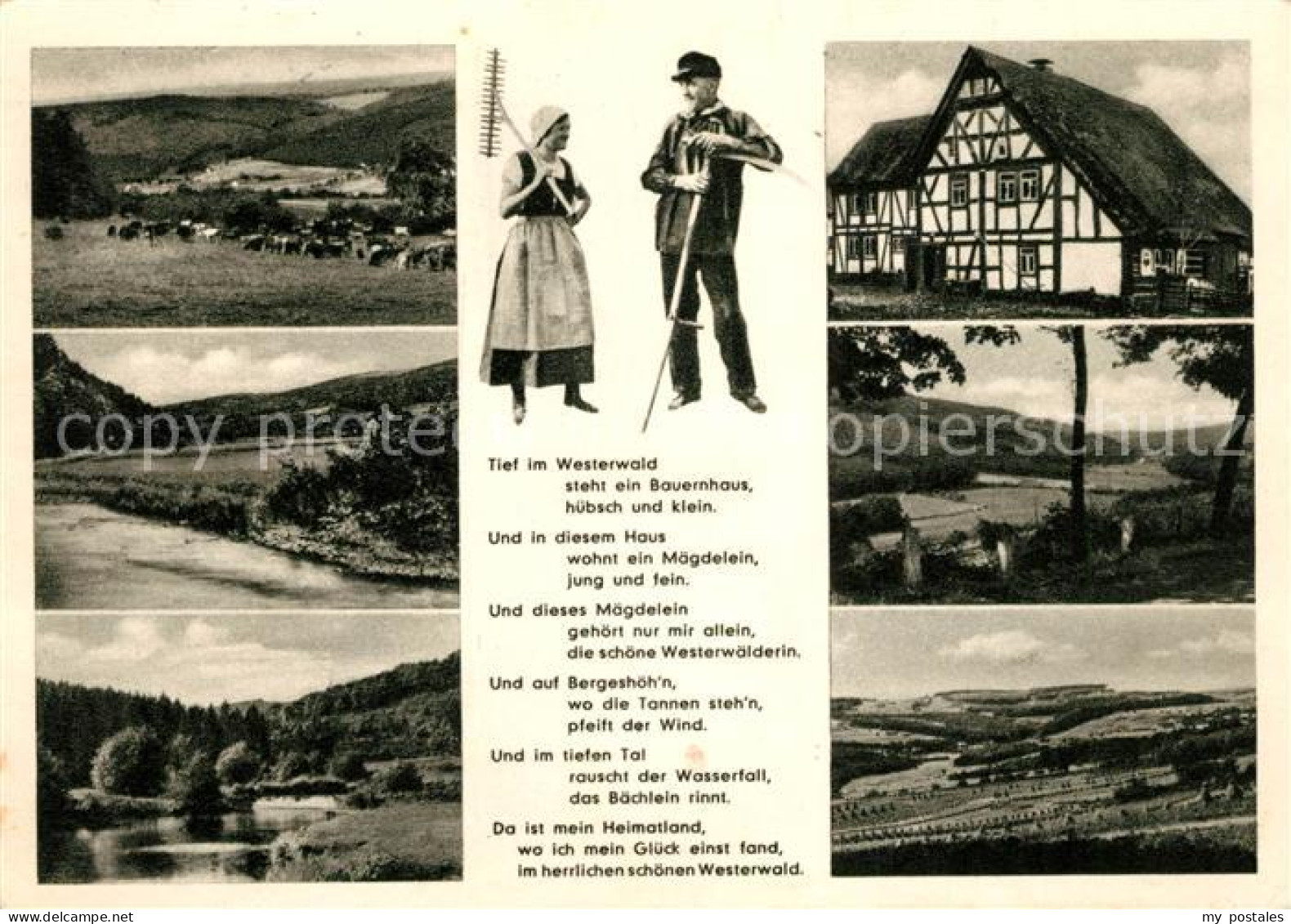 Hadamar Westerwald Landschaftspanorama Bauernhaus Gedicht