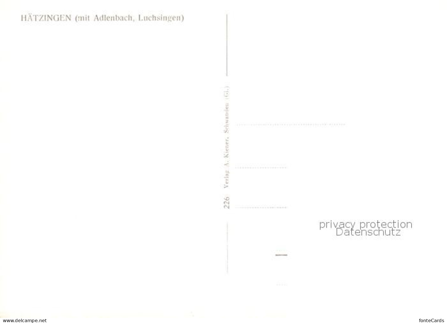 Haetzingen GL mit Adlenbach Luchsingen