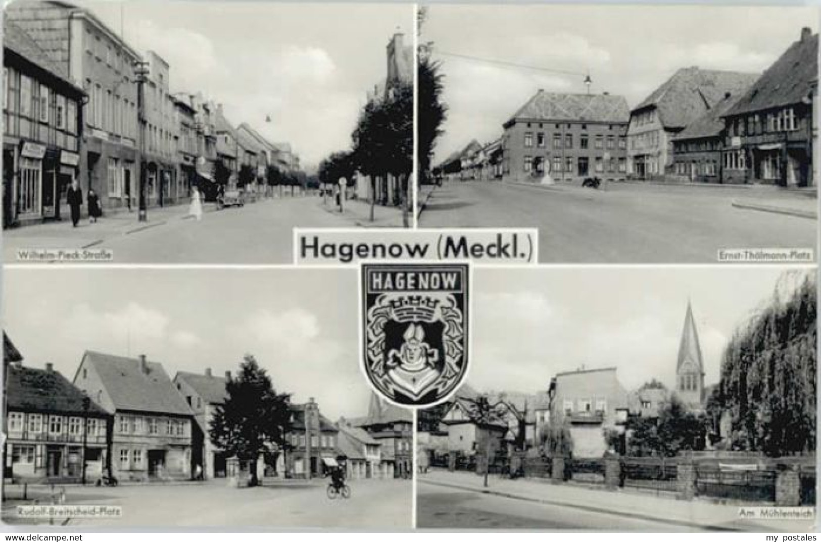 Hagenow Wilhelm Pieck Strasse Wappen