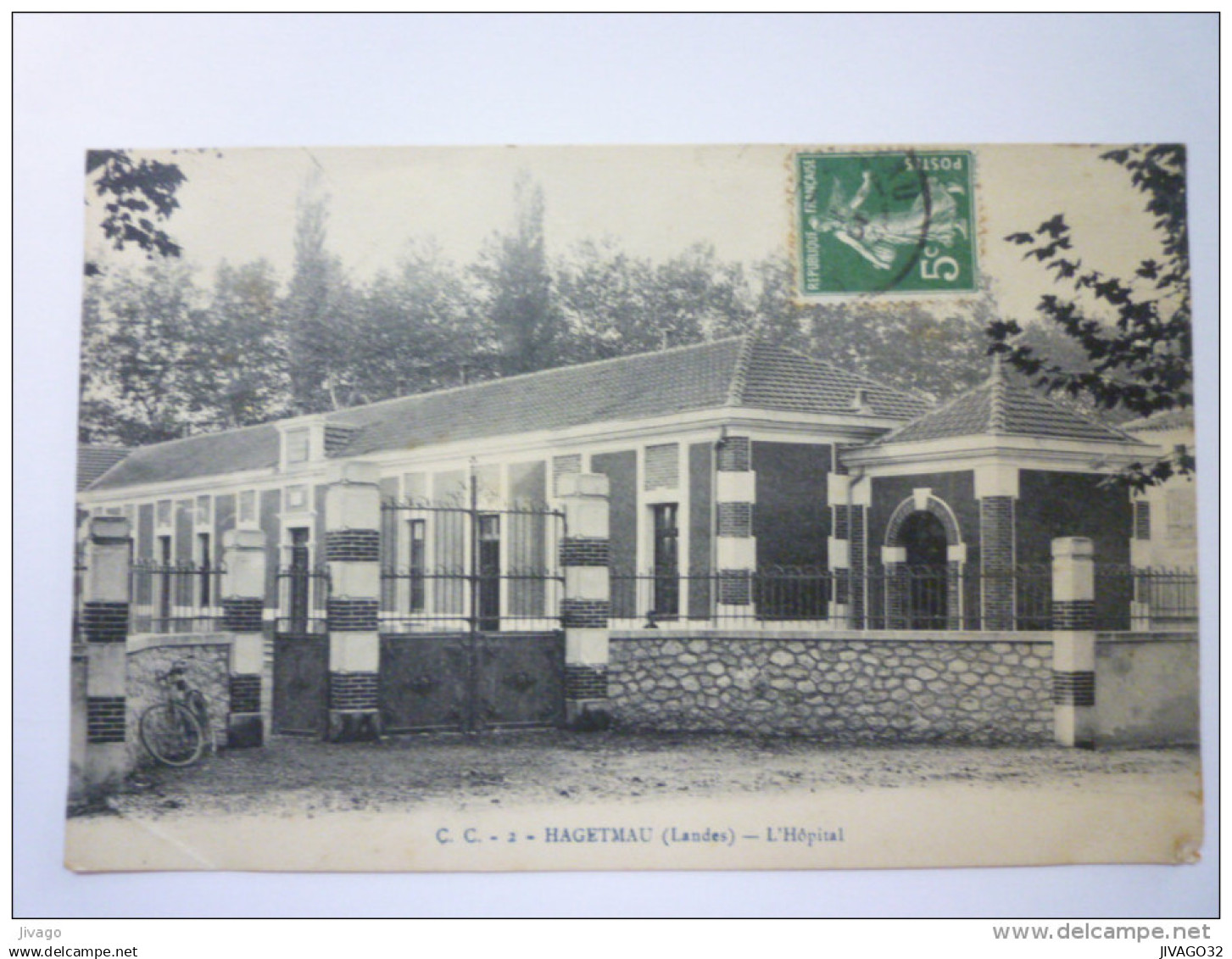 HAGETMAU  (Landes)  :  L'HÔPITAL
