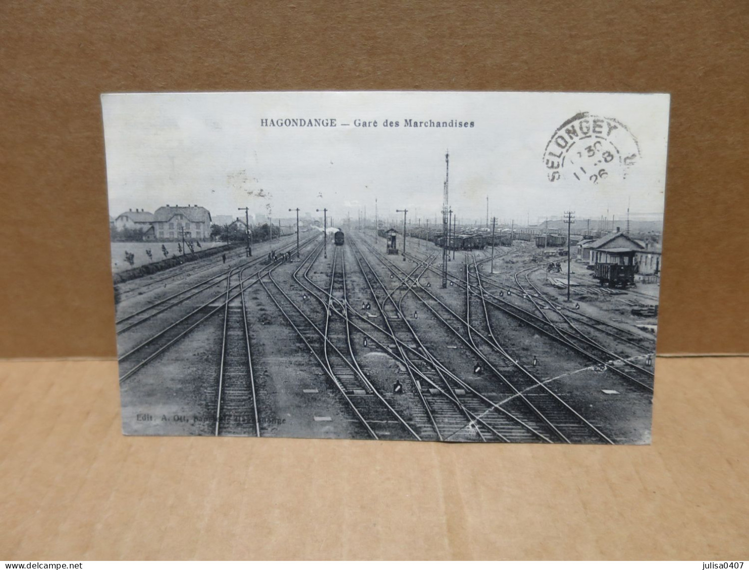 HAGONDANGE (57) gare des marchandises